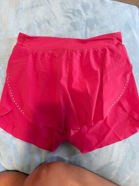 lululemon athletica Hot Pink Athletic Shorts